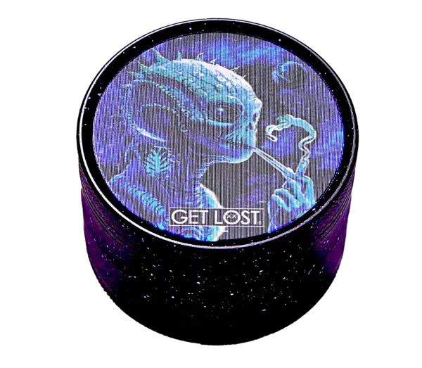 G3DG-6PK-001 - Get Lost Galaxy 3D Herb Grinders – 63mm (6 Count) Set 01 - Image 13
