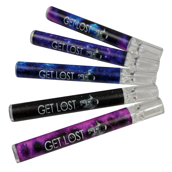 GC-60PK-001 - Get Lost Galaxy Glass Chillum (60 Count) - Image 2