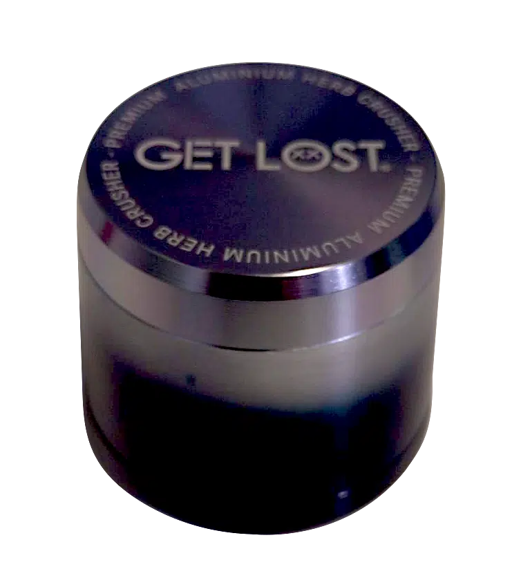 MC-GPG-BS-001 – Get Lost Meteorite Crusher Premium Grinder (Black/Silver)
