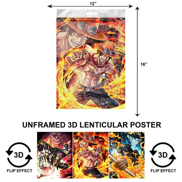 3DPNF-016 Anime - Monkey D. Luffy on Fire
