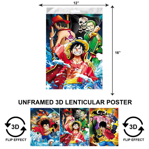 3DPNF-021 Anime - Monkey D. Luffy Escapes Danger