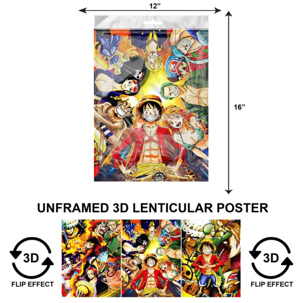 3DPNF-022 Anime - Monkey D. Luffy and Friends