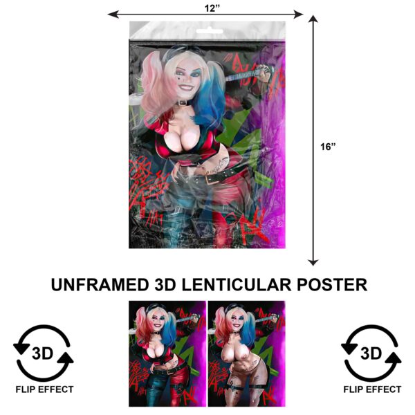 3DPNF-054 Super Heroes - DC Harley Quinn Slut