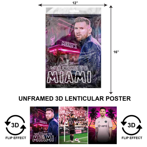 3DPNF-081 Sports - Leo Messi Welcome to Miami