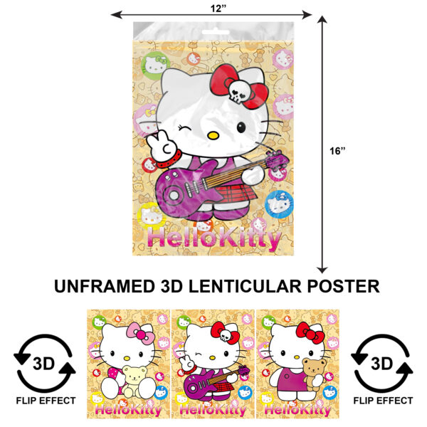 3DPNF-100 Cartoon - Hello Kitty Winks