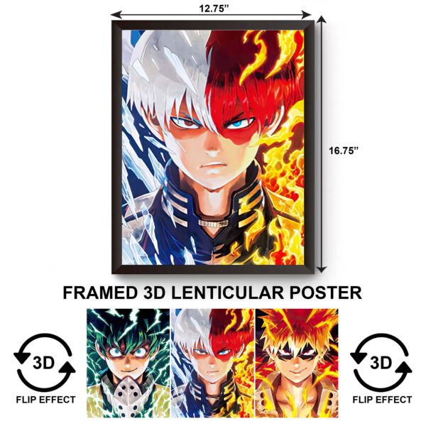 3DPWF-039 Anime - Izuku, Katsuki, Shoto Todoroki