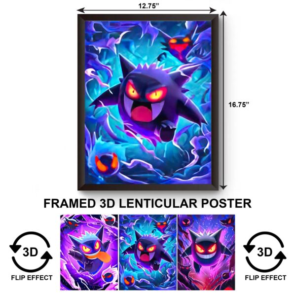 3DPWF-063 Anime - Pokemon Gengar