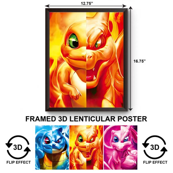 3DPWF-066 Anime - Charizard 2-Faced