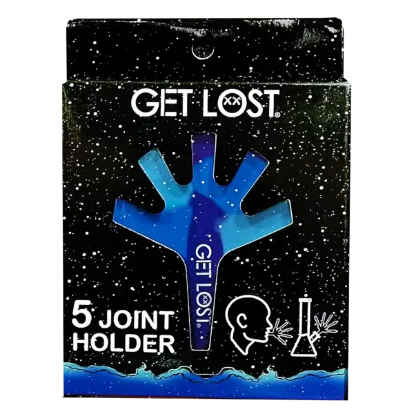 5JH-CLR-002 - Get Lost Silicone Joint Holder – Dual-Use 5-Joint Adapter (Colorful) - Image 3