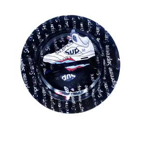 ASH072 Tin Ashtray 5.5″x5.5″ Supreme Shoes