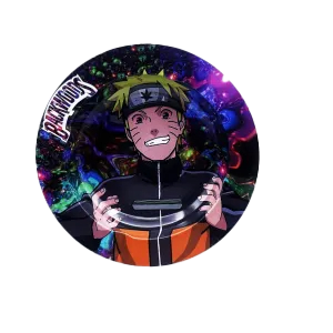 ASH084 Tin Ashtray 5.5″x5.5″ Backwoods Naruto