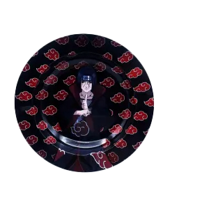 ASH085 Tin Ashtray 5.5″x5.5″ Anime Itachi Akatsuki