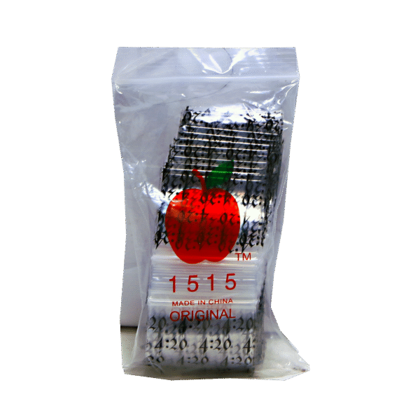 BAB-008 Apple Bag 15x15 (1000 Count) 4-20 - Image 2