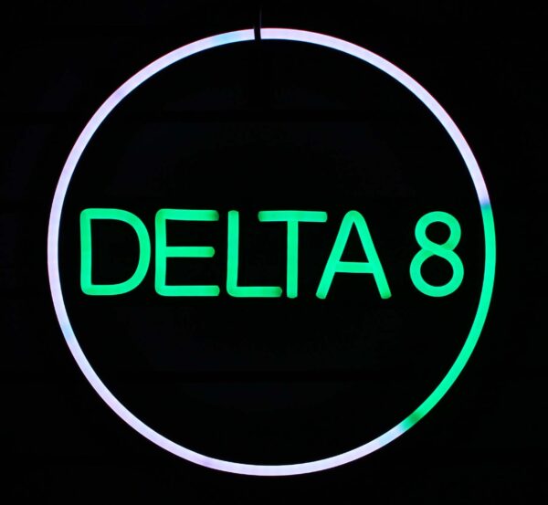 D8S-001 Delta 8 - LED Sign - Image 4