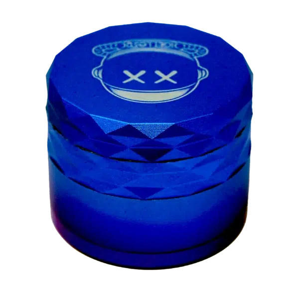 DC-PB-001 Get Lost Premium Aluminum Grinder Diamond Crusher (Blue) - Image 2