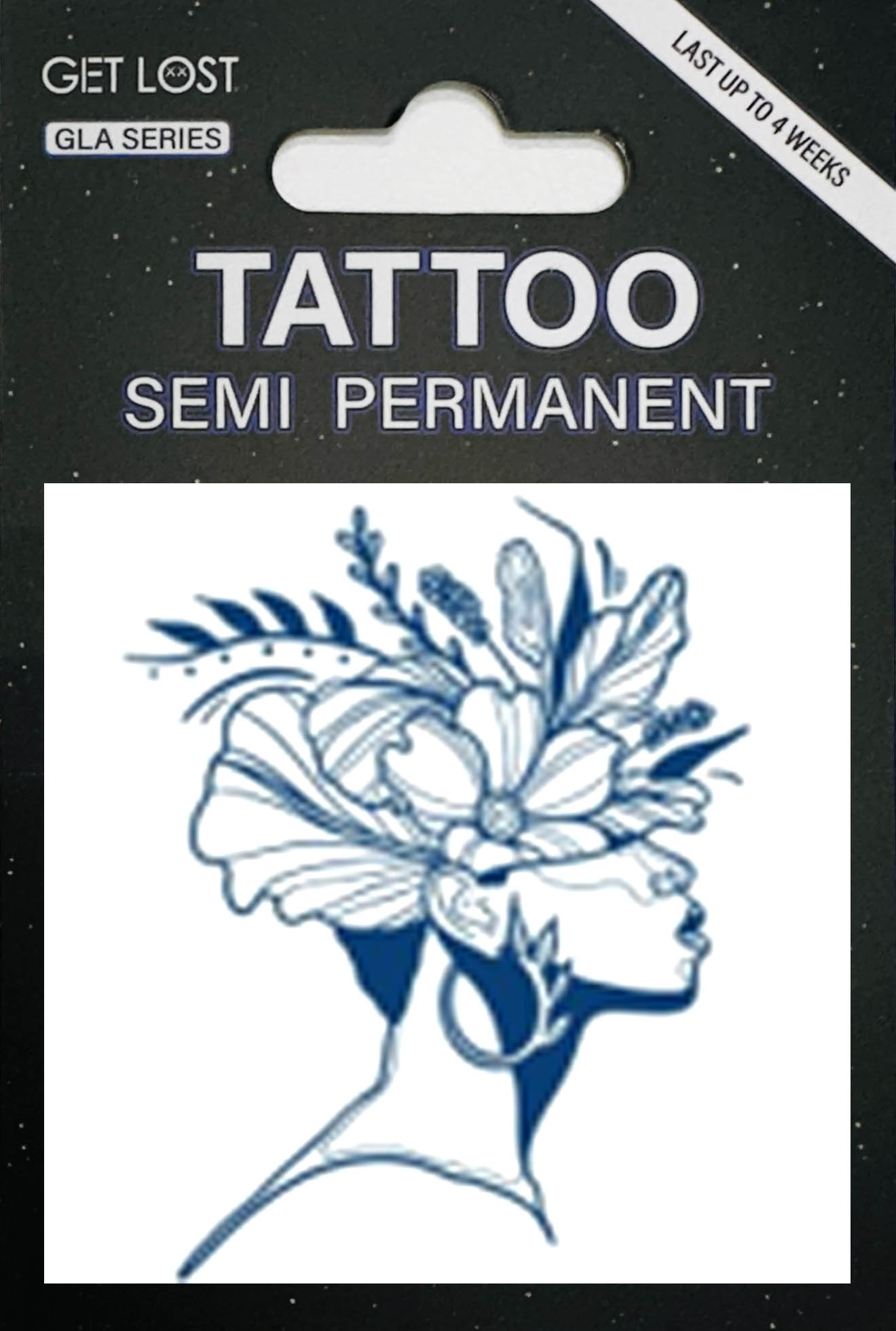 GLA-058 Semi Permanent Tattoo 2″x2″