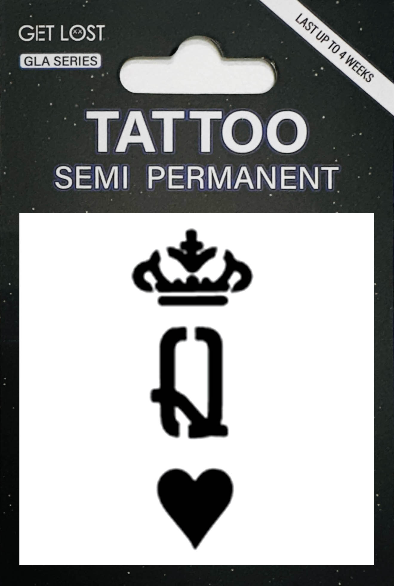 GLA-106 Semi Permanent Tattoo 2″x2″