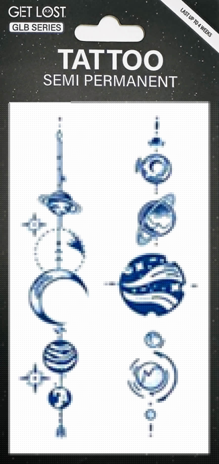 GLB-012 Semi Permanent Tattoo 2.75″x4.75″