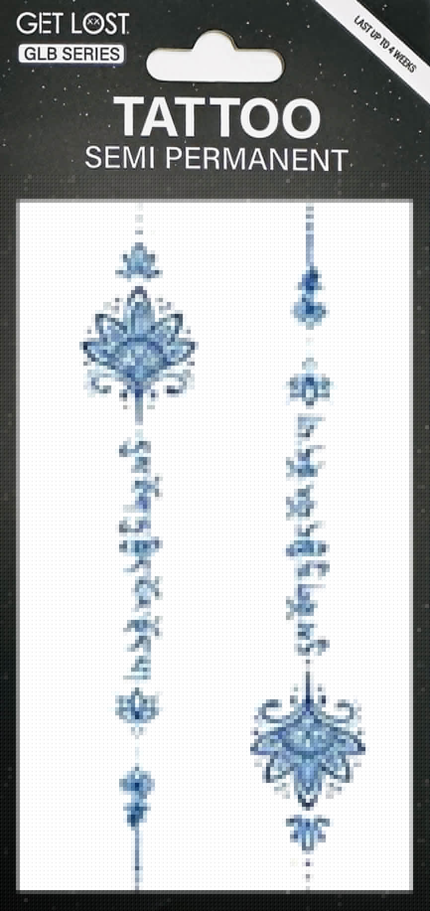 GLB-027 Semi Permanent Tattoo 2.75″x4.75″