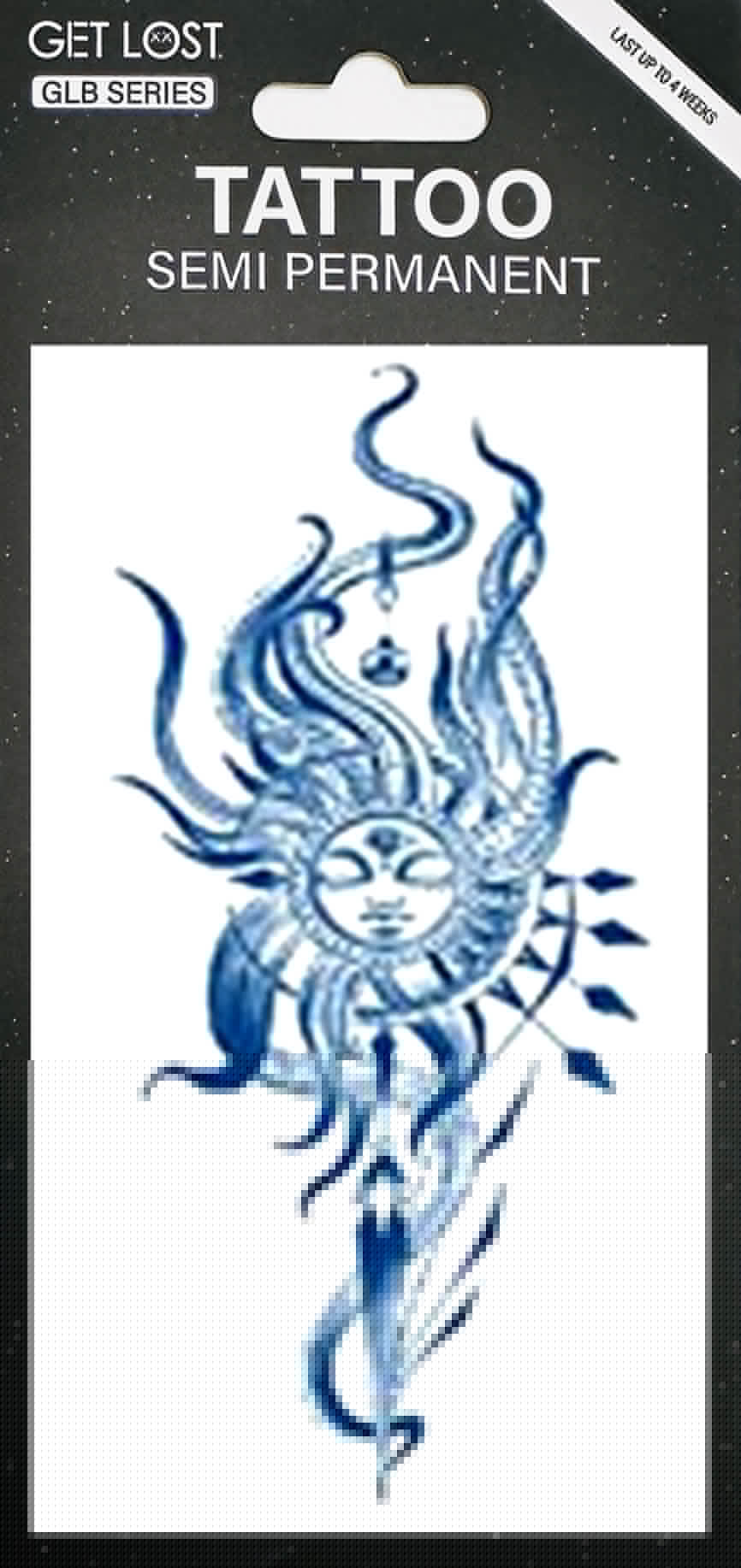 GLB-035 Semi Permanent Tattoo 2.75″x4.75″