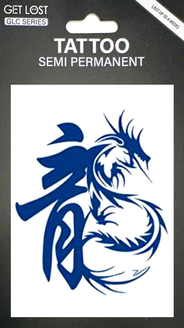 GLC-046 Semi Permanent Tattoo 3″x4.25″