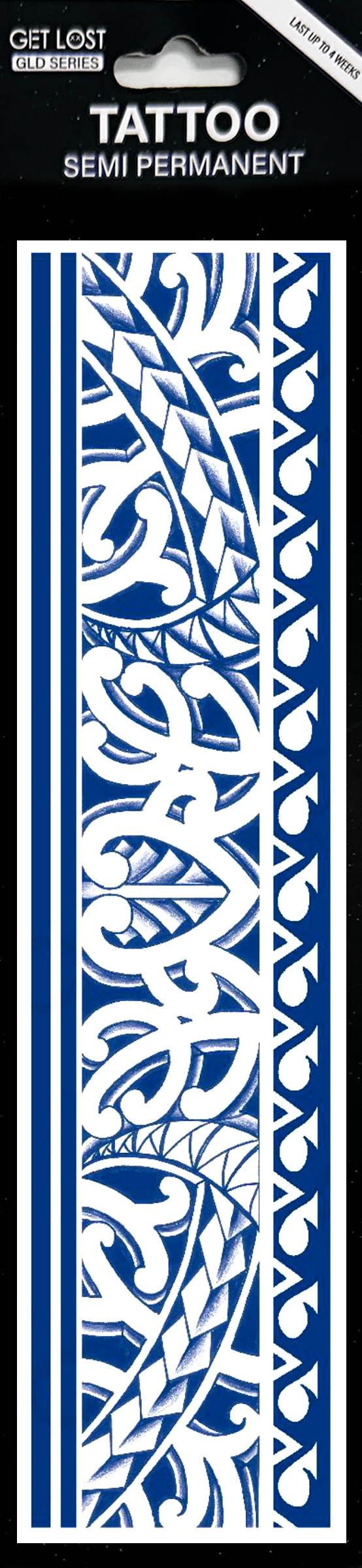 GLD-010 Semi Permanent Tattoo 2.75″x9.5″