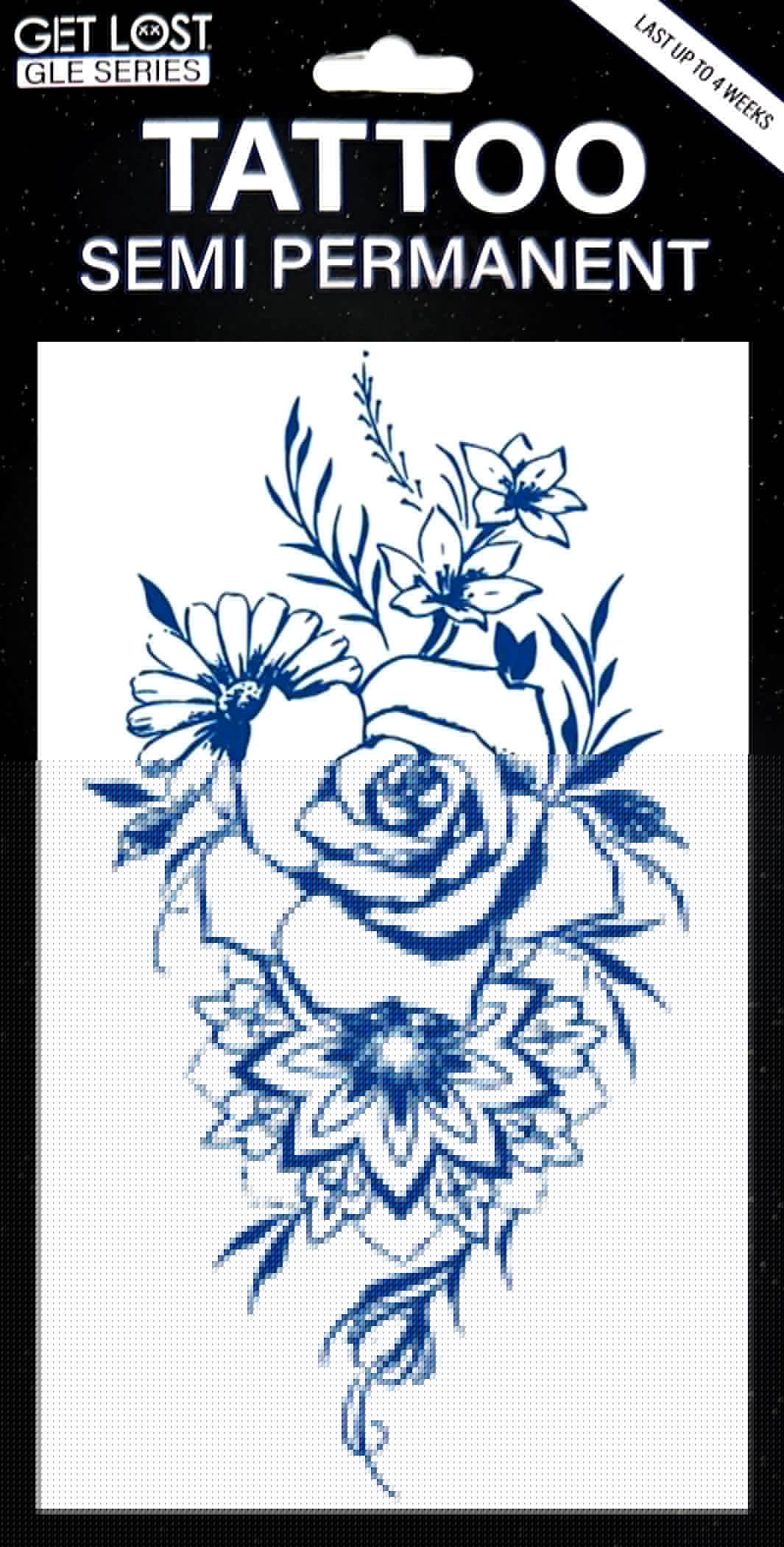 GLE-016 Semi Permanent Tattoo 4.25″x7″