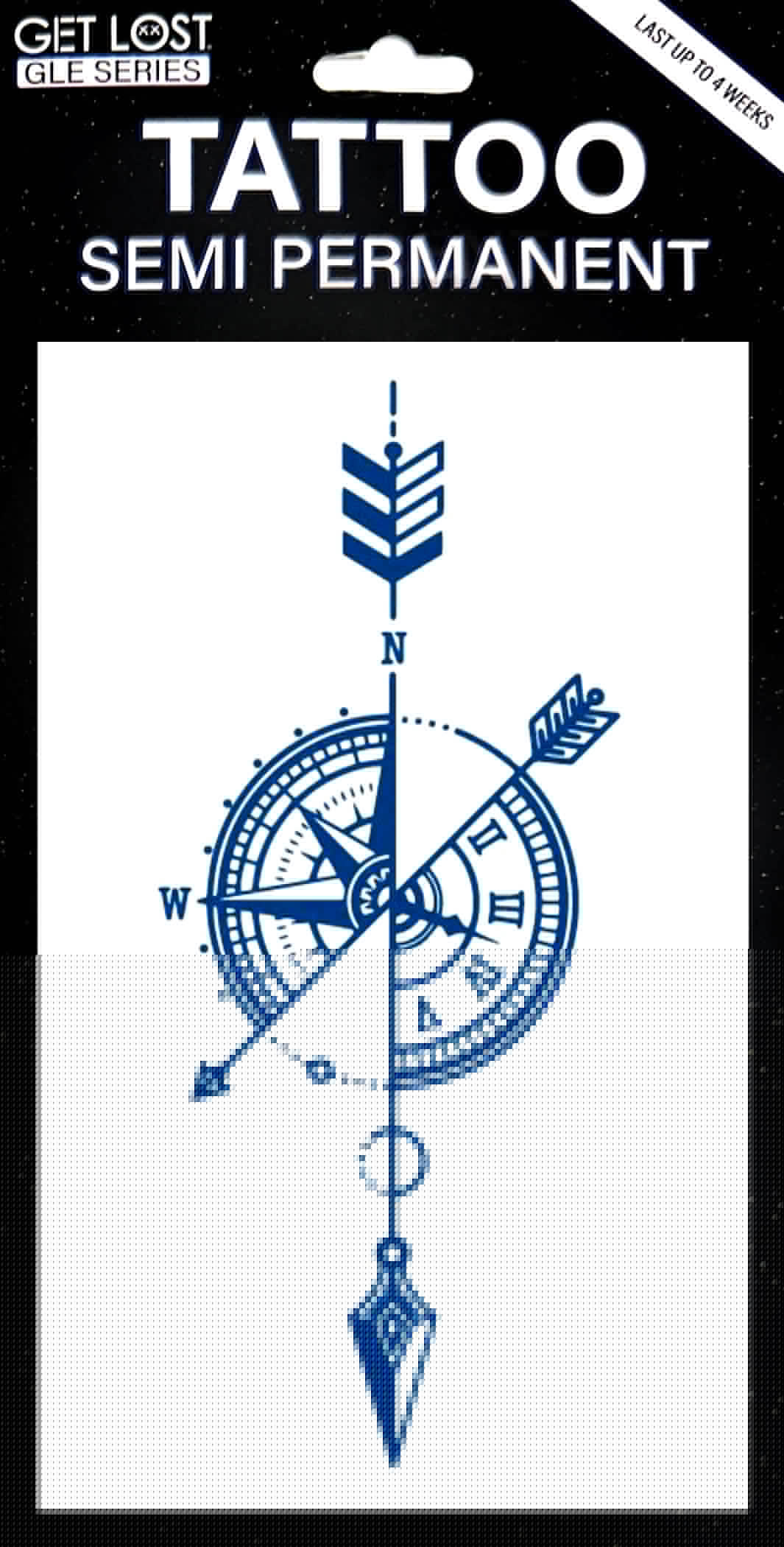 GLE-022 Semi Permanent Tattoo 4.25″x7″