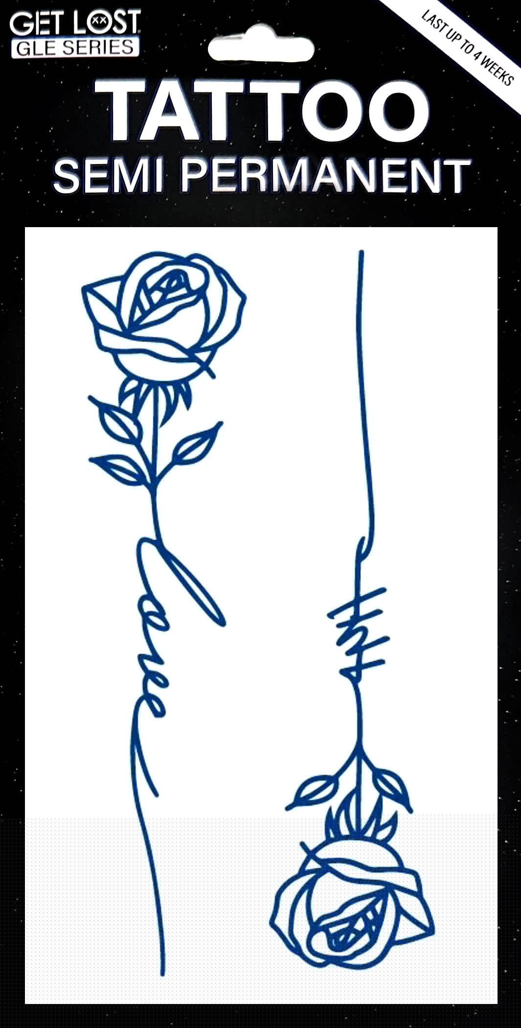 GLE-024 Semi Permanent Tattoo 4.25″x7″