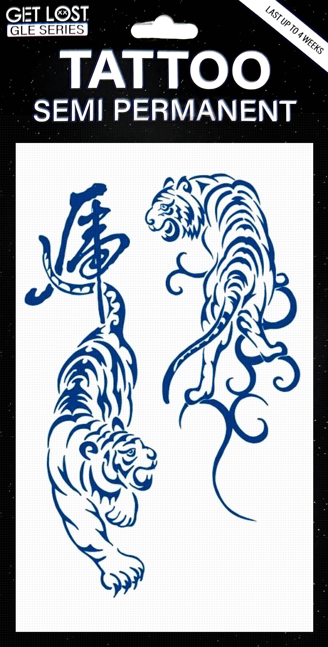 GLE-027 Semi Permanent Tattoo 4.25″x7″