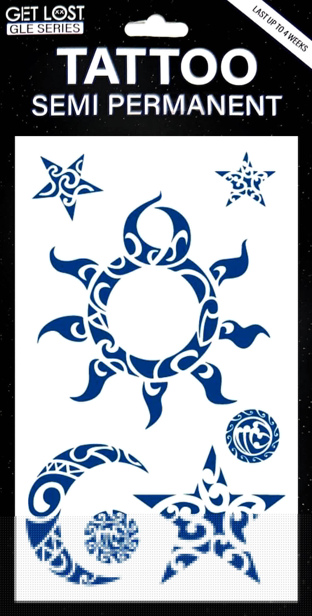 GLE-033 Semi Permanent Tattoo 4.25″x7″