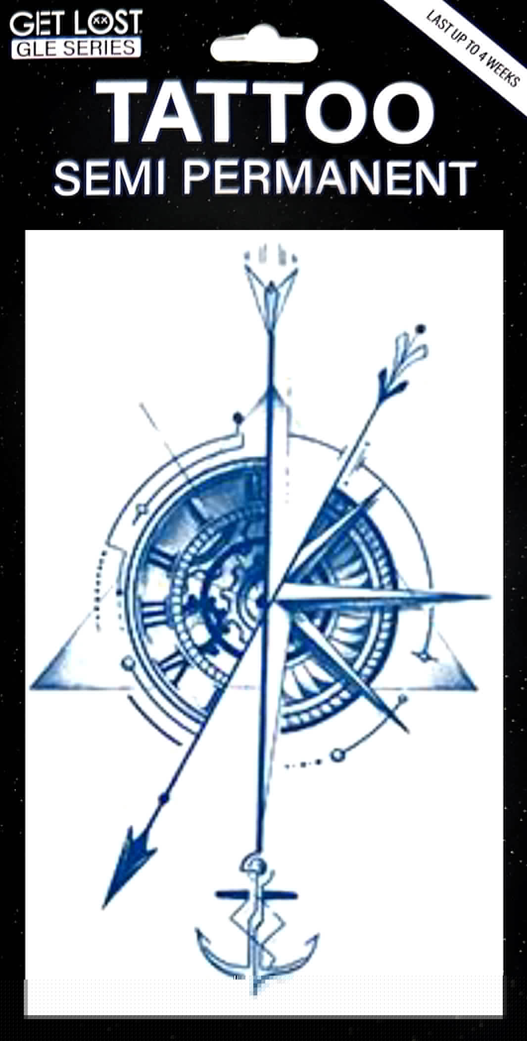 GLE-074 Semi Permanent Tattoo 4.25″x7″