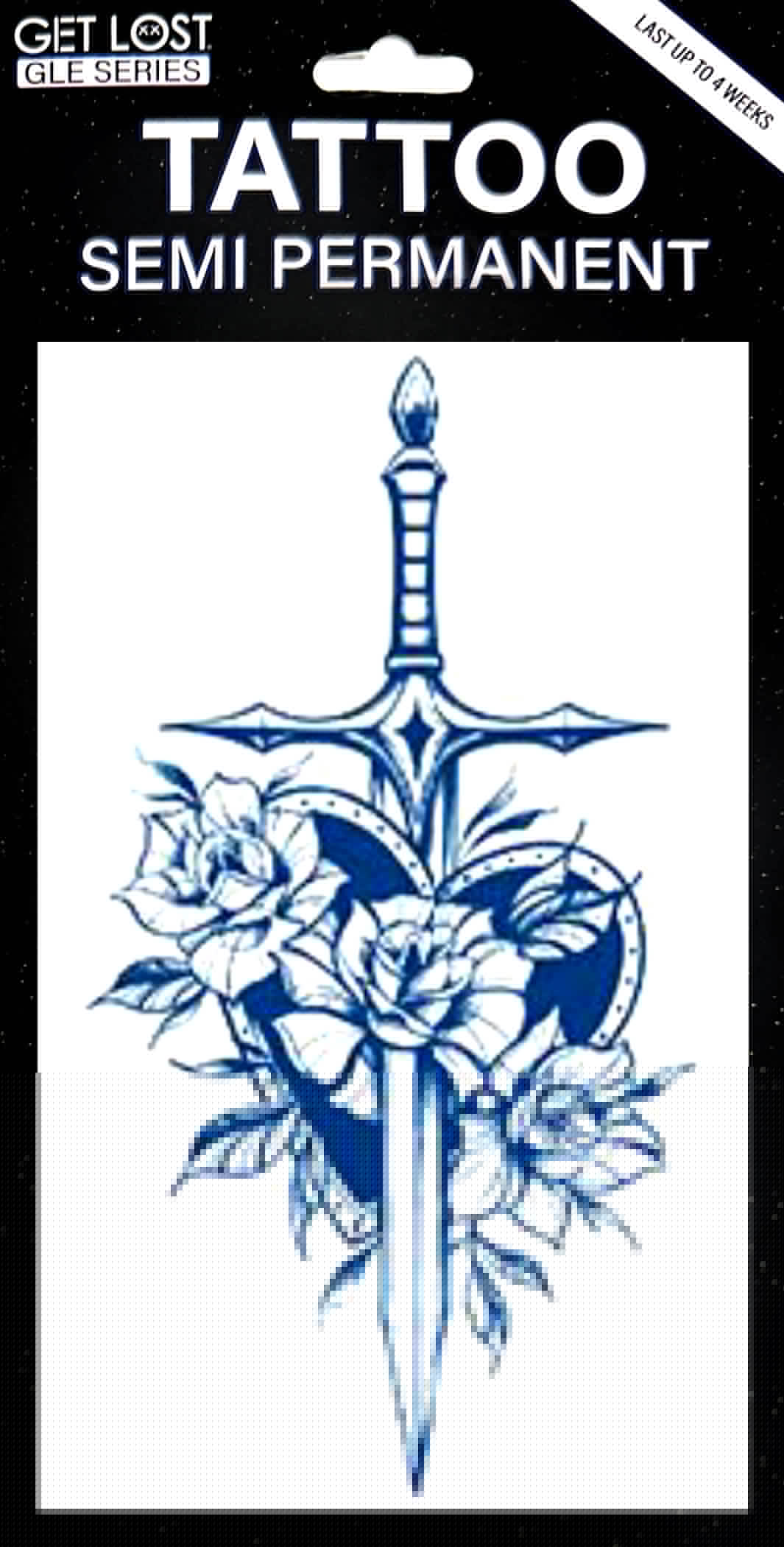 GLE-075 Semi Permanent Tattoo 4.25″x7″