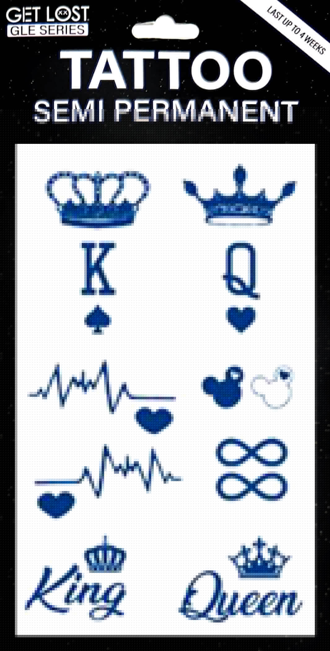 GLE-087 Semi Permanent Tattoo 4.25″x7″