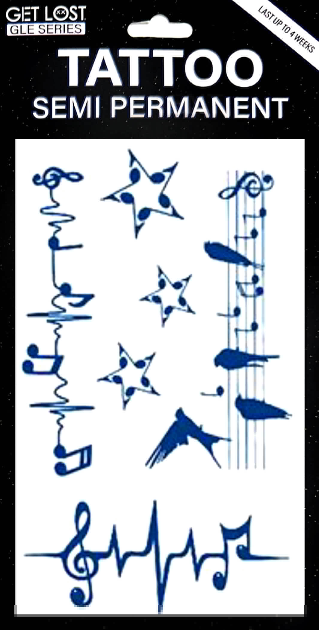 GLE-088 Semi Permanent Tattoo 4.25″x7″