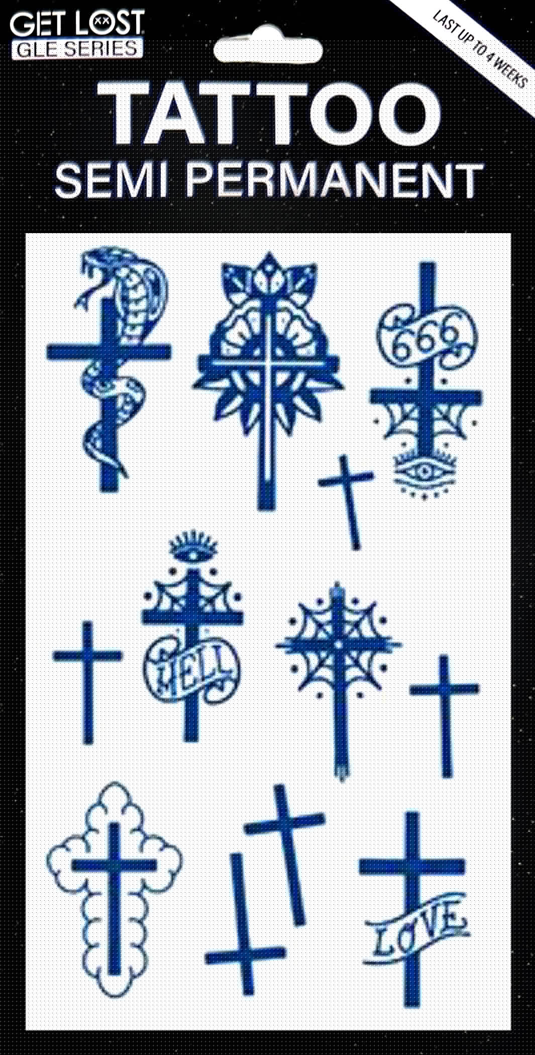 GLE-089 Semi Permanent Tattoo 4.25″x7″