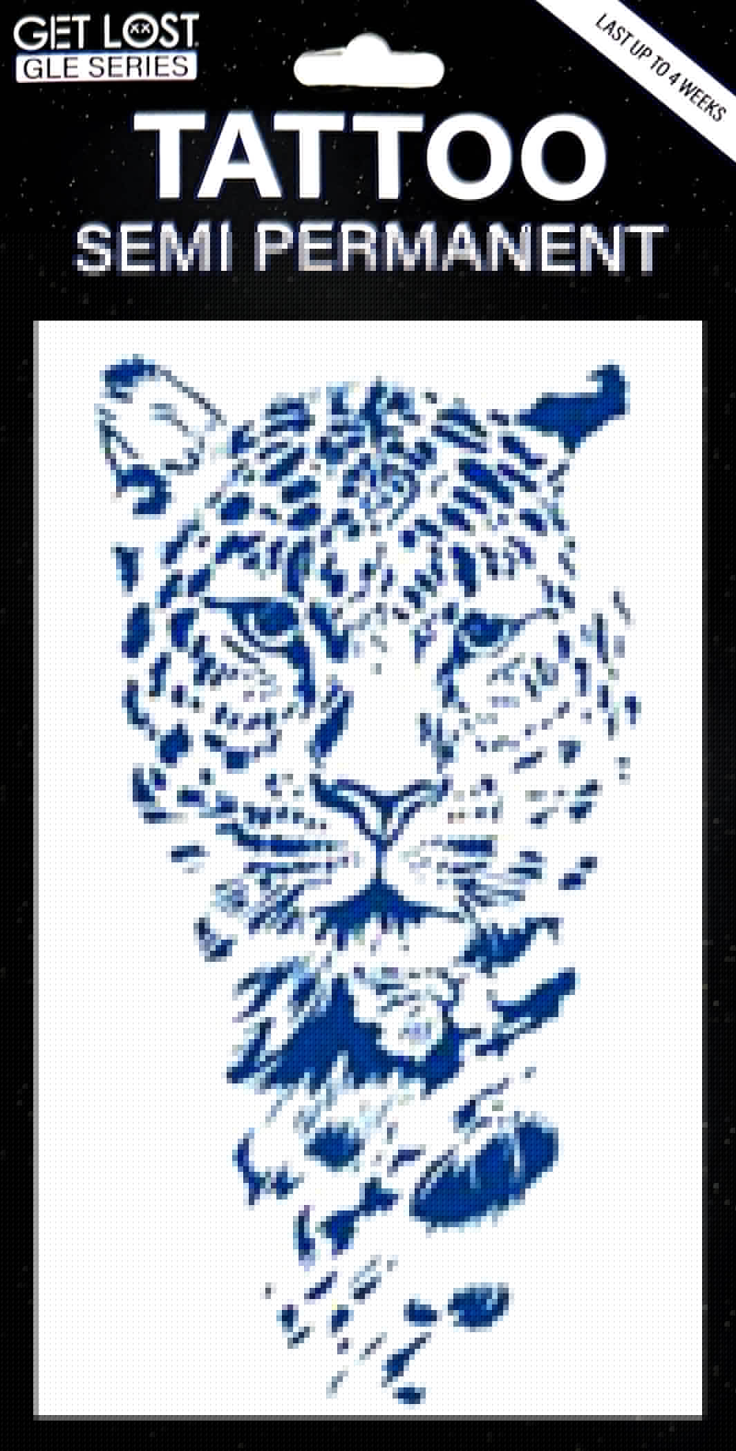 GLE-093 Semi Permanent Tattoo 4.25″x7″