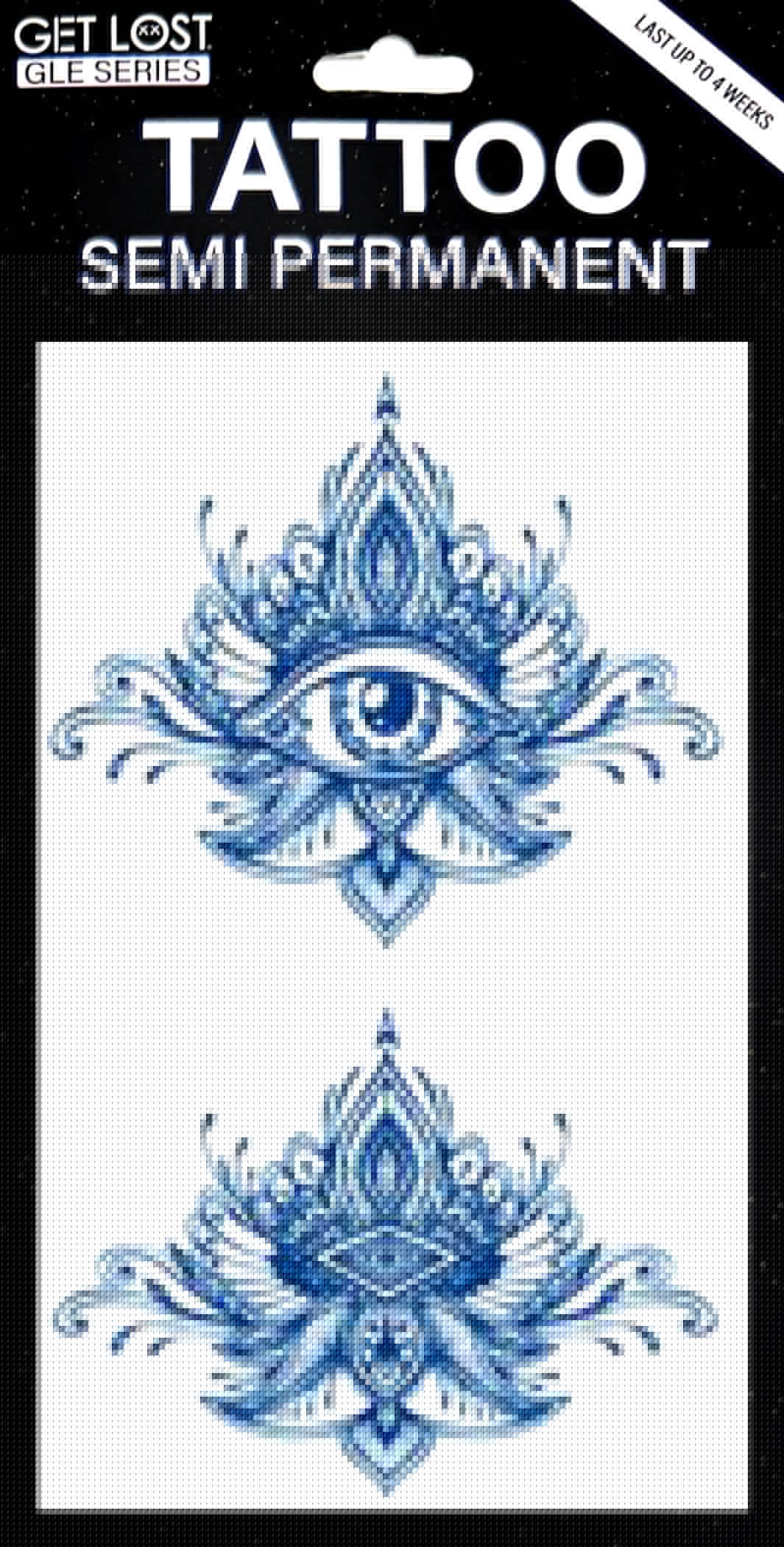 GLE-094 Semi Permanent Tattoo 4.25″x7″