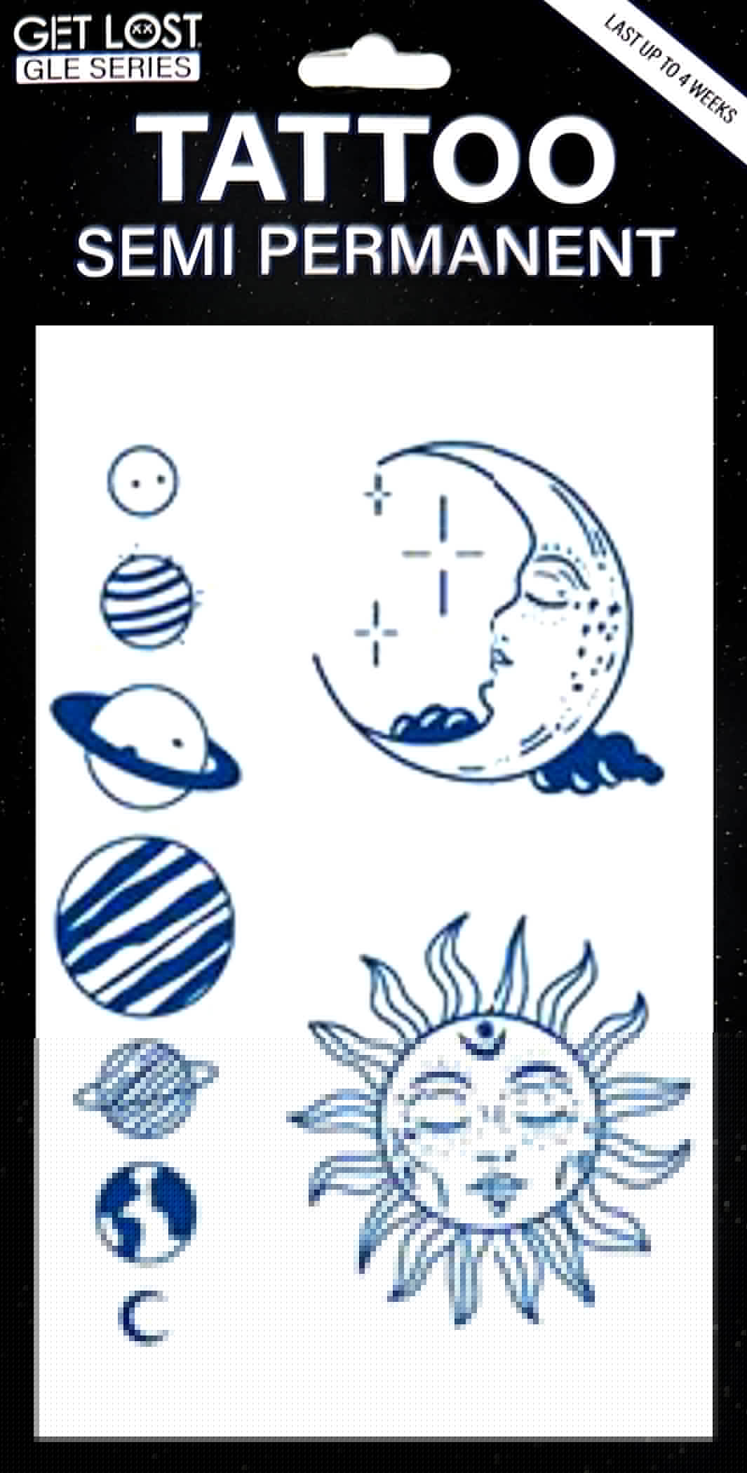 GLE-103 Semi Permanent Tattoo 4.25″x7″