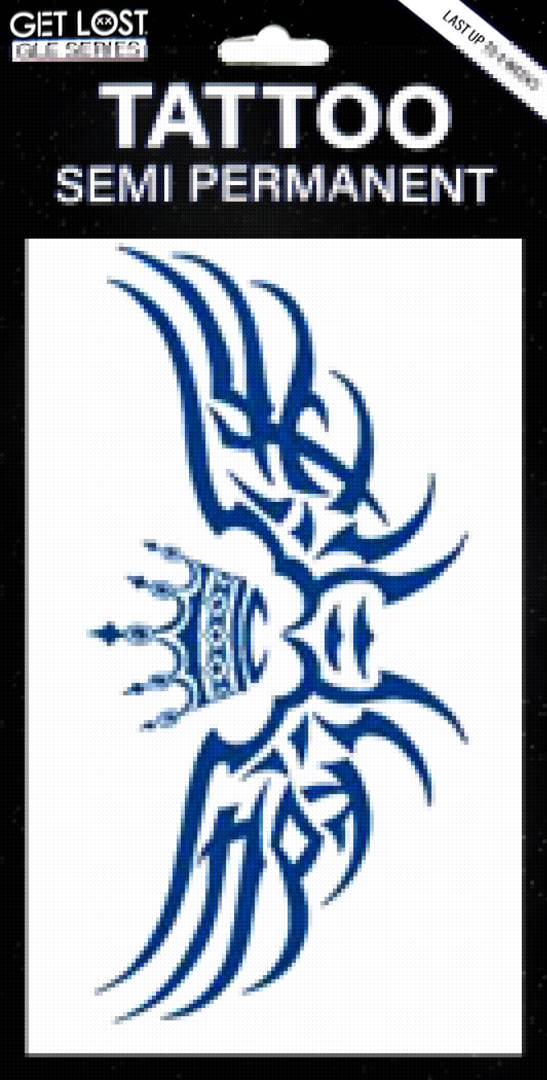 GLE-117 Semi Permanent Tattoo 4.25″x7″