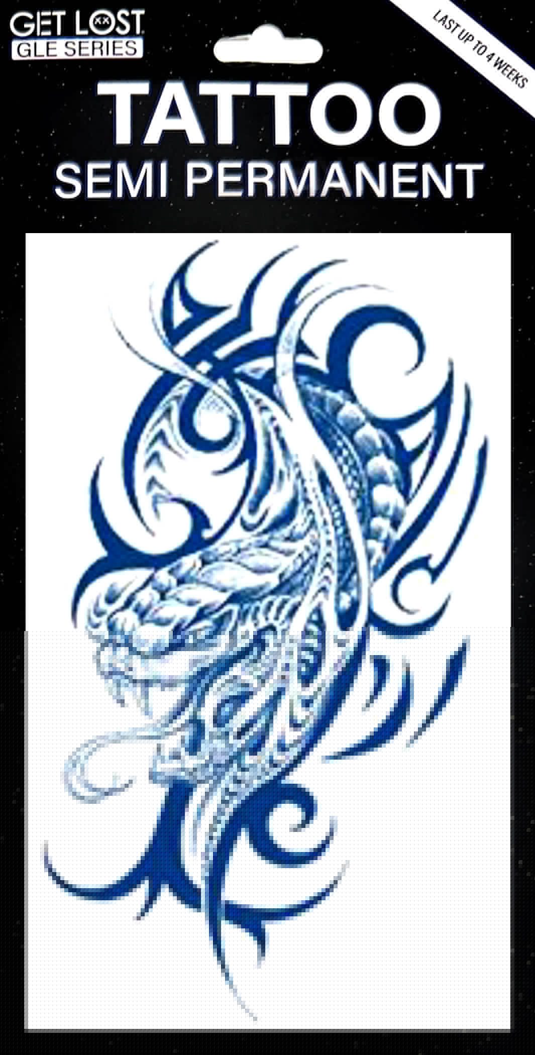 GLE-119 Semi Permanent Tattoo 4.25″x7″