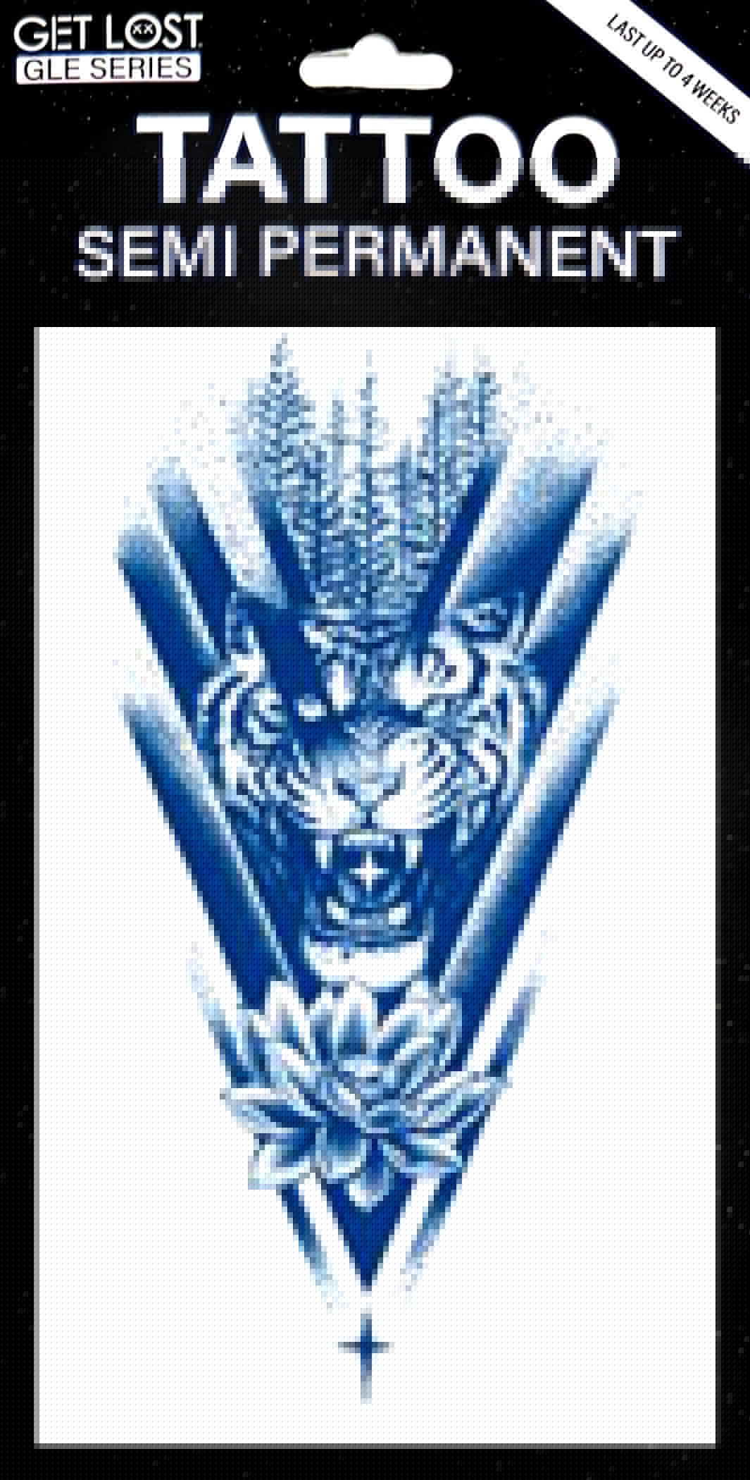 GLE-121 Semi Permanent Tattoo 4.25″x7″