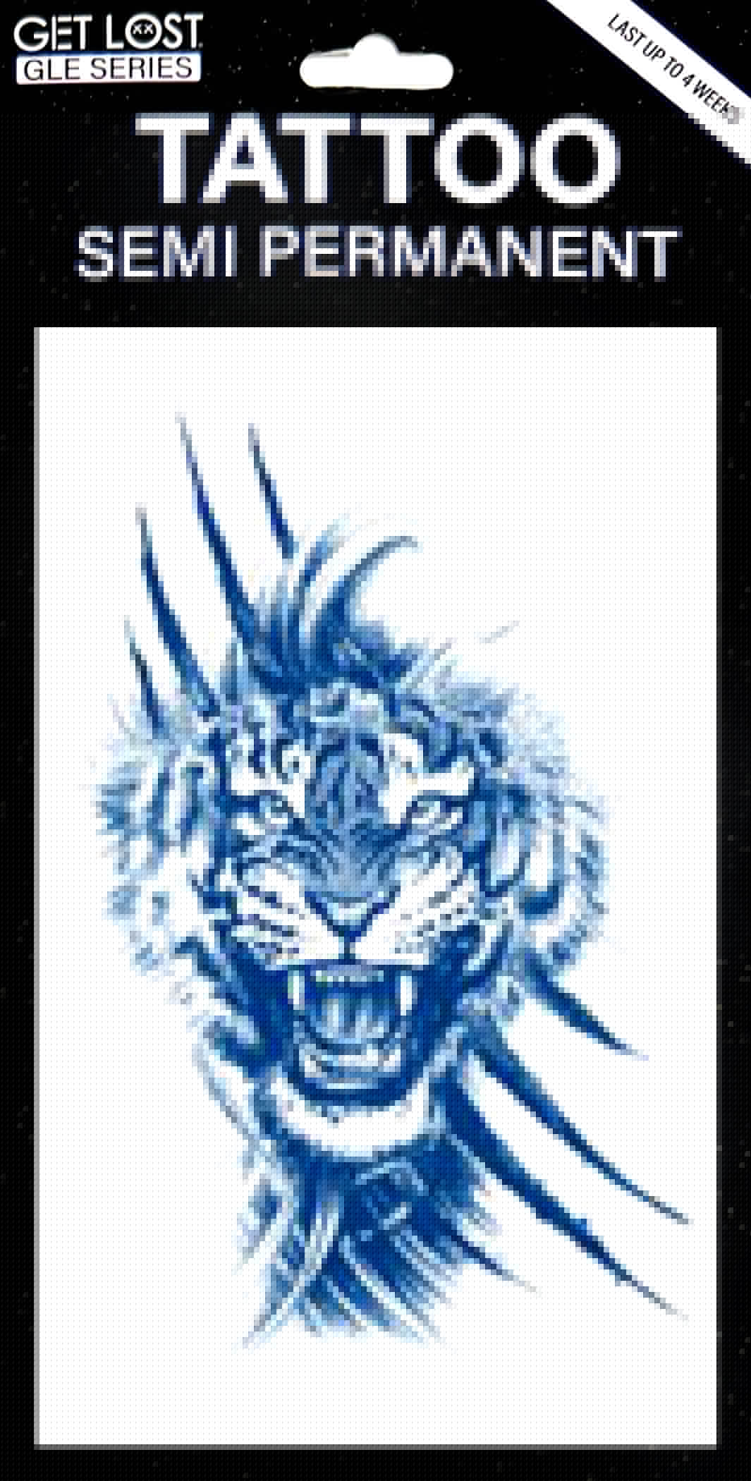 GLE-122 Semi Permanent Tattoo 4.25″x7″