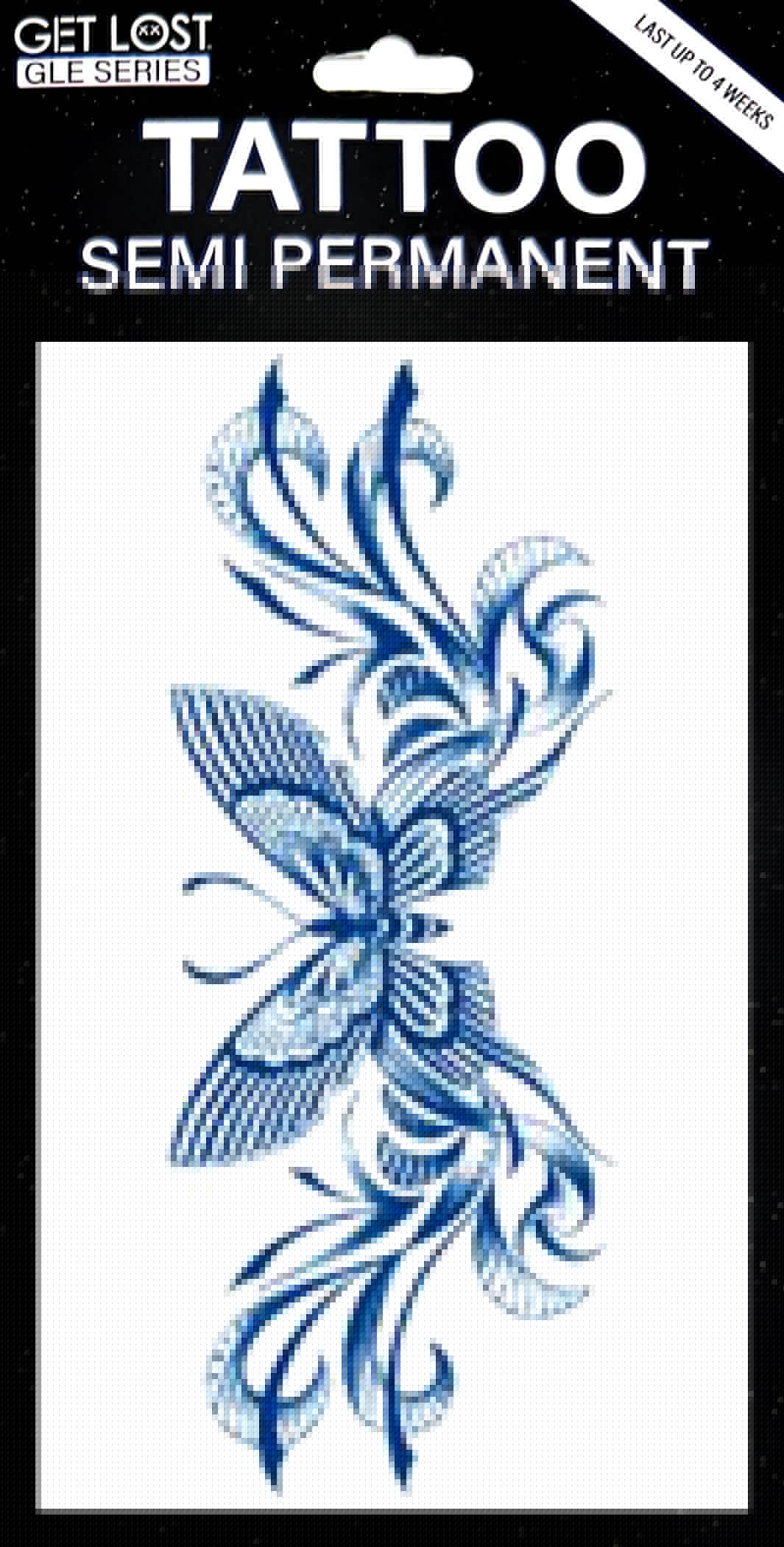 GLE-124 Semi Permanent Tattoo 4.25″x7″