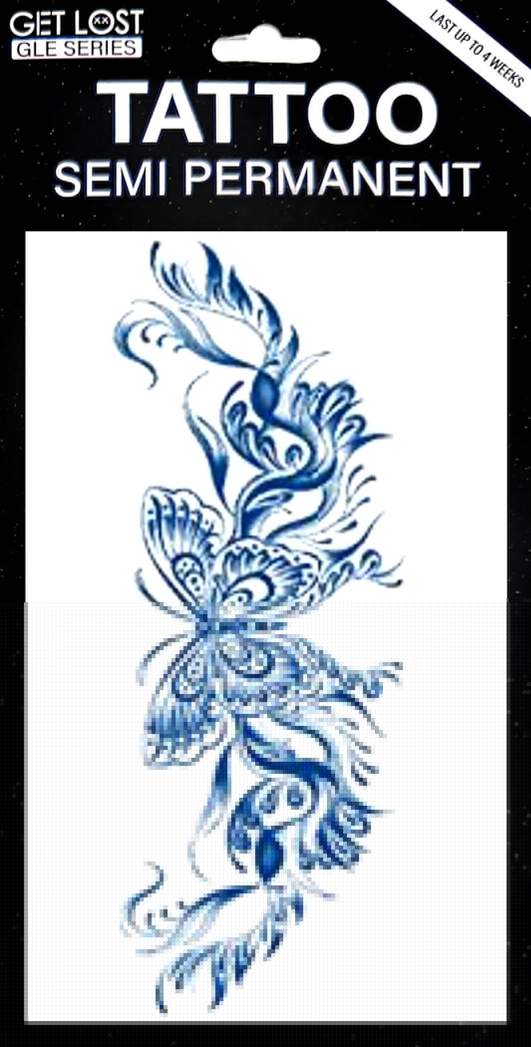 GLE-125 Semi Permanent Tattoo 4.25″x7″