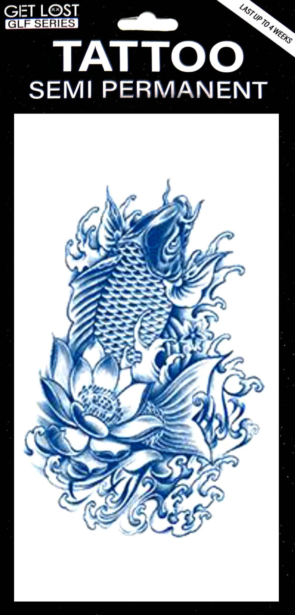 GLF-007 Semi Permanent Tattoo 4.75"x8.5"