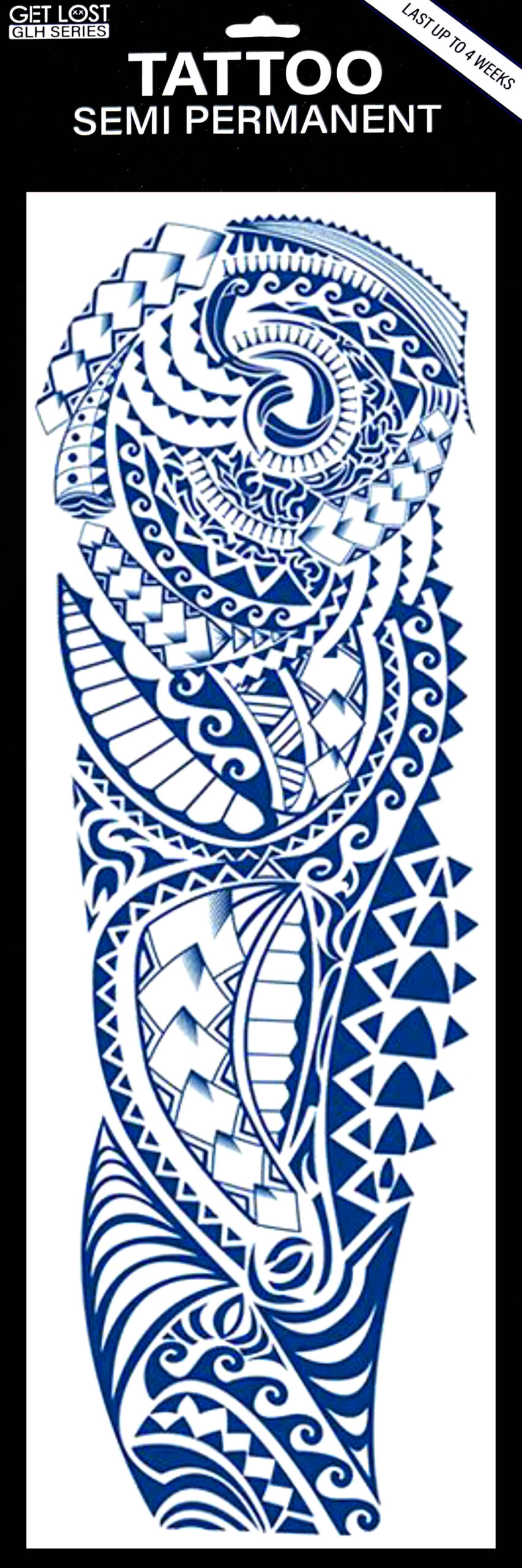 GLH-006 Semi Permanent Tattoo 6″x18.25″