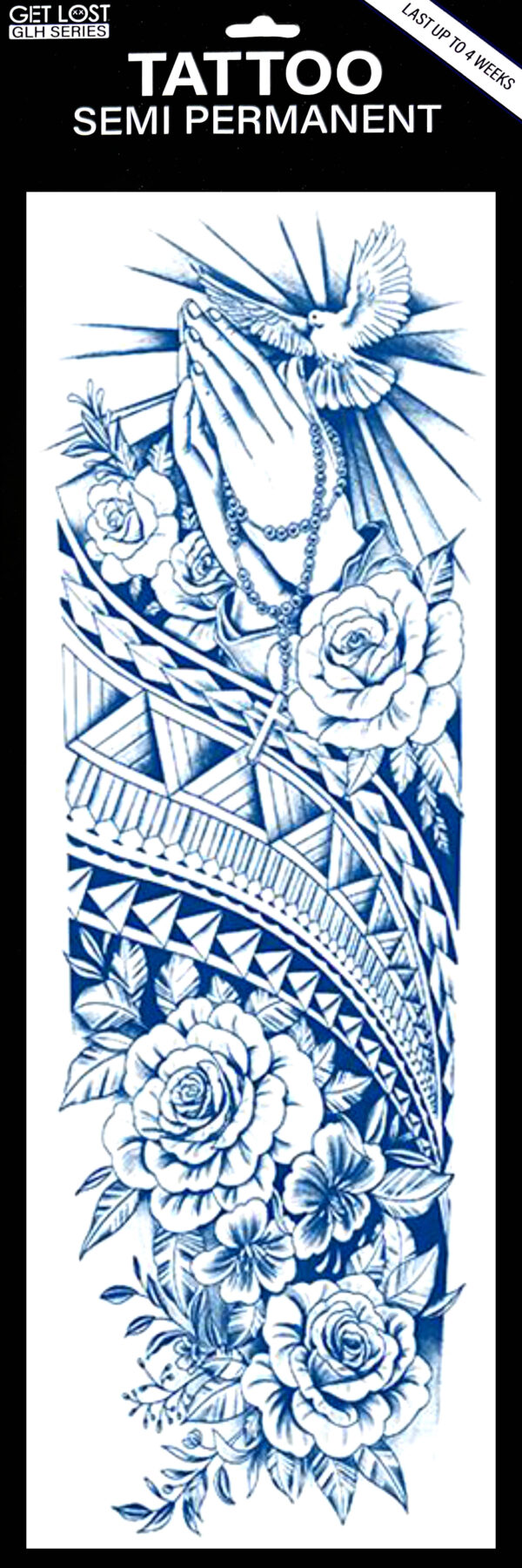 GLH-021 Semi Permanent Tattoo 6"x18.25"