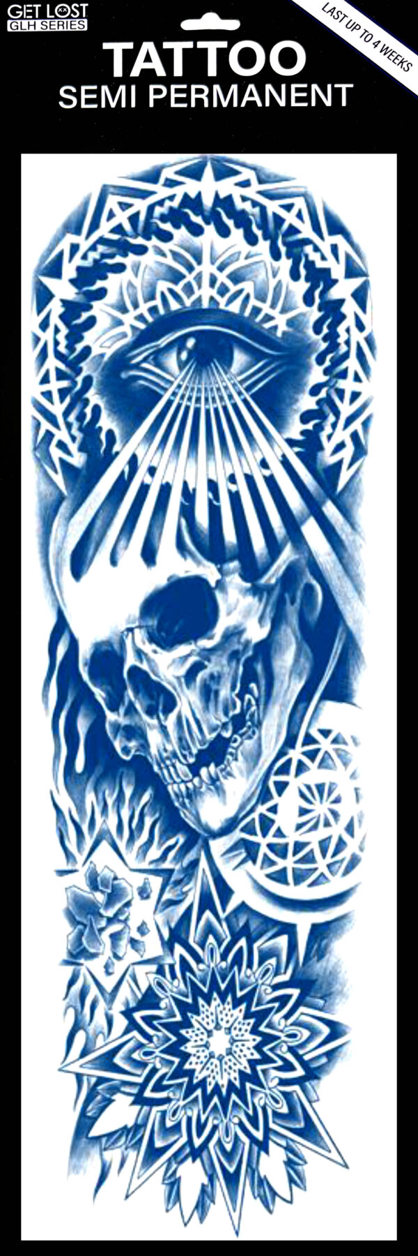 GLH-022 Semi Permanent Tattoo 6"x18.25"