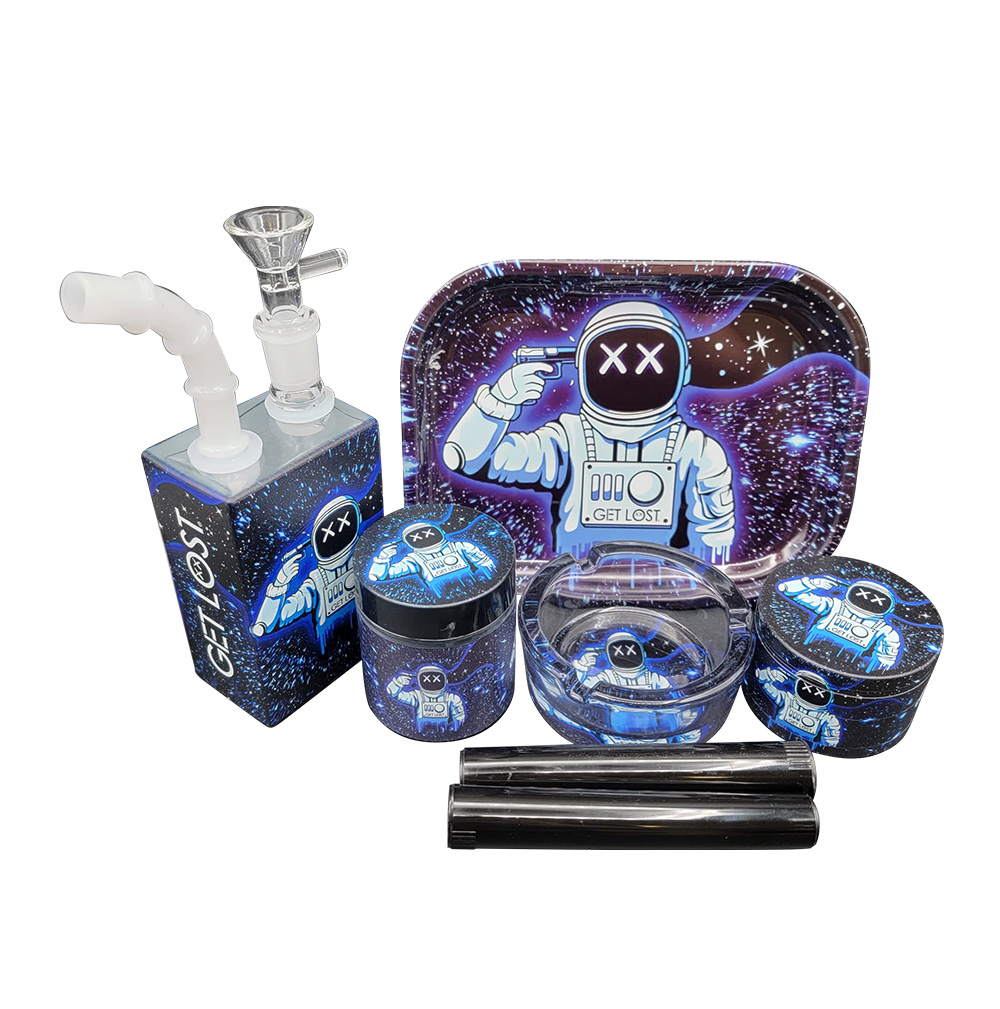 JB-GS-012 Get Lost Juice Box Gift Set 7 In 1 (Astronaut Suicide)